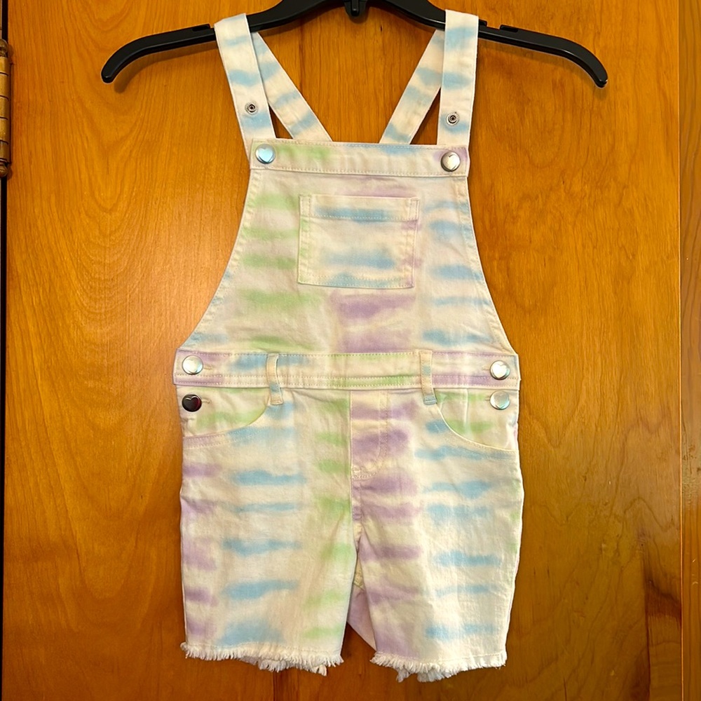 Little girls suspender shorts - Picture 1 of 7